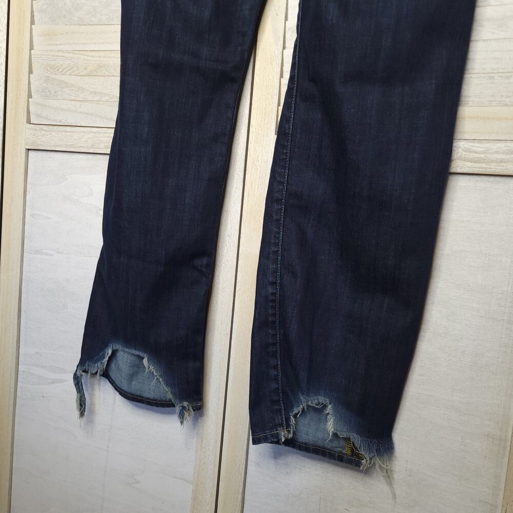 💛3/$15 Lucky Brand Vintage Straight Mens Jeans 34 34x32 35 waist Dark blue - Picture 6 of 9